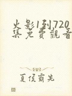 火影1到720集免费观看