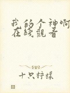 我的个神啊国语在线观看