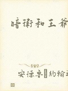 暗卫和王爷小说