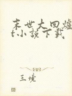 末世大回炉txt小说下载