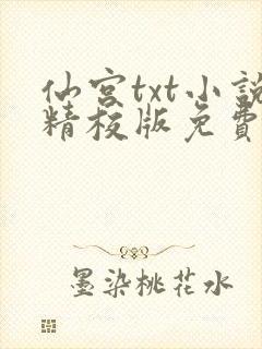 仙宫txt小说精校版免费下载