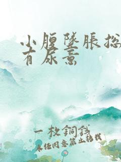 小腹坠胀总感觉有尿意