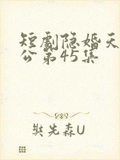 短剧隐婚天价老公第45集