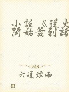 小说 《从火影开始签到诸天》