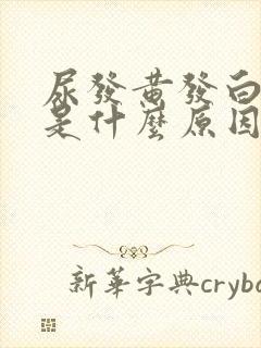 尿发黄发白浑浊是什么原因引起的