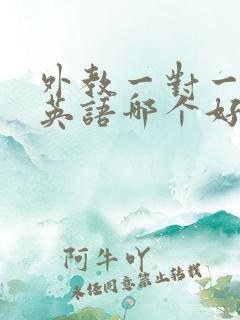 外教一对一在线英语哪个好