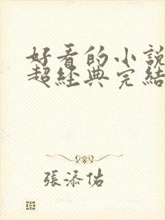 好看的小说推荐超经典完结