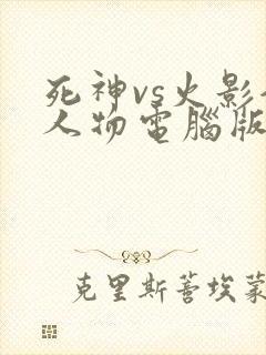 死神vs火影全人物电脑版下载