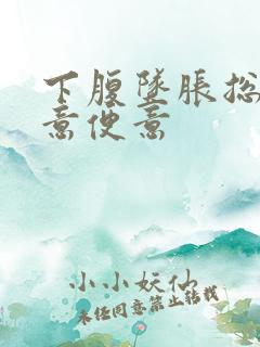 下腹坠胀总有尿意便意