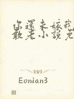 你还未嫁我怎么敢老小说免费阅读