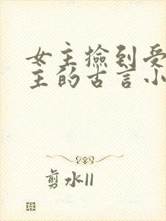 女主捡到受伤男主的古言小说推荐