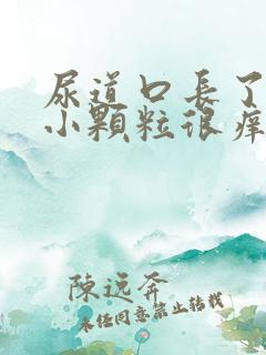 尿道口长了很多小颗粒很痒