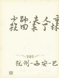 少帅,夫人重生杀回来了林之晴沈卓旭在线