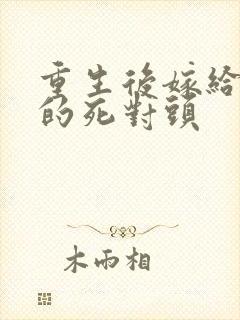 重生后嫁给了我的死对头