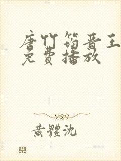 唐竹筠晋王短剧免费播放