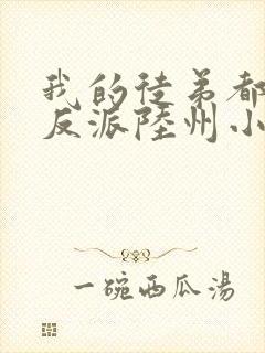 我的徒弟都是大反派陆州小说正版