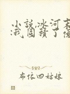 小说,冰河末世:我囤积了亿亿万物资