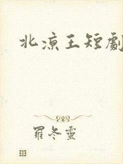 北凉王短剧全集