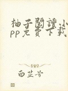 柚子阅读小说app免费下载