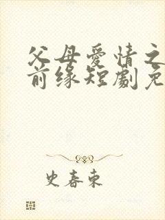 父母爱情之再续前缘短剧免费观看全集