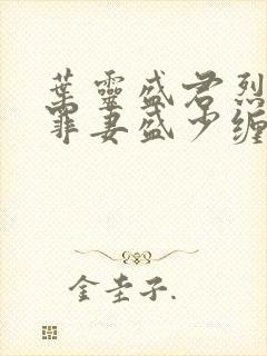 叶灵盛君烈豪门罪妻盛少缠妻太狂野全文小说