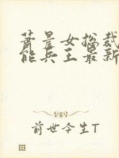 萧晨女总裁的全能兵王最新章节更新列表