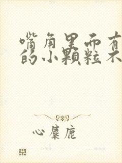 嘴角里面有白色的小颗粒不痛不痒