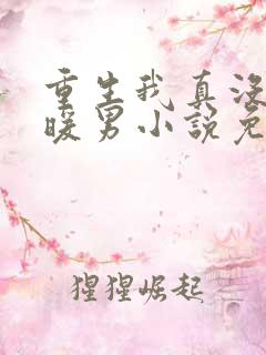 重生我真没想当暖男小说免费阅读