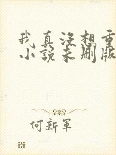 我真没想重生啊小说未删版txt