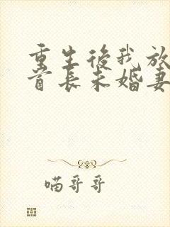 重生后我放弃了首长未婚妻