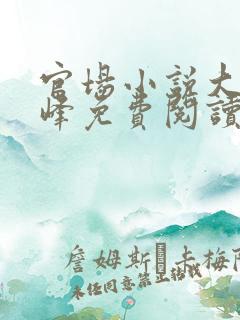 官场小说大全秦峰免费阅读