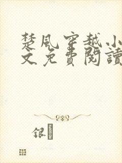 楚风穿越小说全文免费阅读