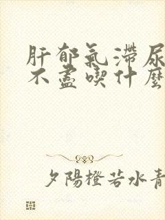 肝郁气滞尿频尿不尽吃什么药