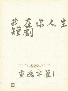 我在你人生尽头短剧