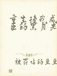 重生后我成了权臣的黑月光偏方方最新章节