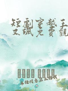 短剧穿越王妃美又飒免费观看