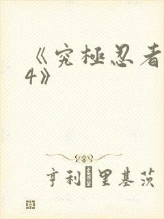 《究极忍者风暴4》