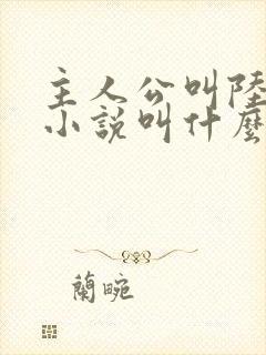 主人公叫陆云的小说叫什么名字