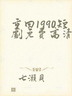 重回1990短剧免费高清完整版