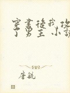 穿书后我攻略错了男主 小说完整