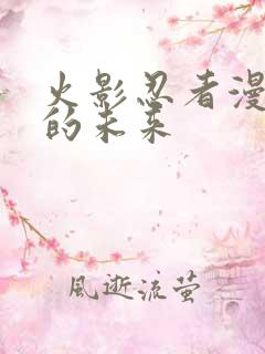 火影忍者漫画你的未来