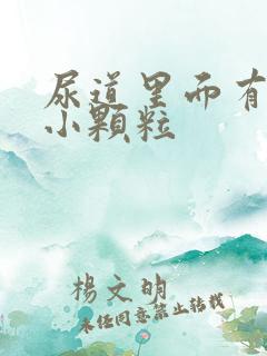 尿道里面有很多小颗粒