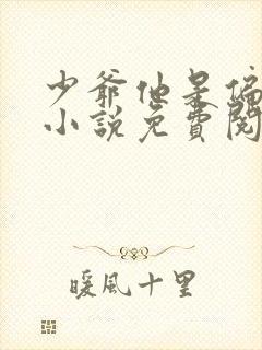 少爷他是偏执狂小说免费阅读