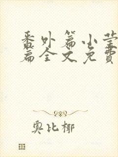 番外篇小莹番外篇全文免费阅读