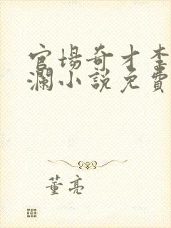 官场奇才李霖李澜小说免费阅读