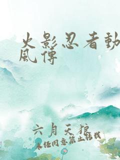 火影忍者动画疾风传