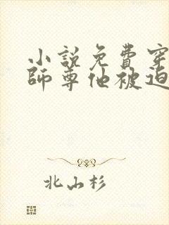 小说免费穿书:师尊他被迫病娇了