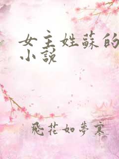 女主姓苏的重生小说