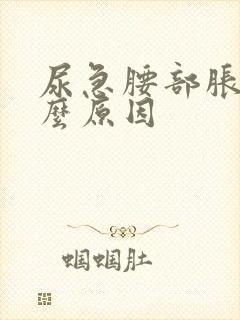 尿急腰部胀痛什么原因