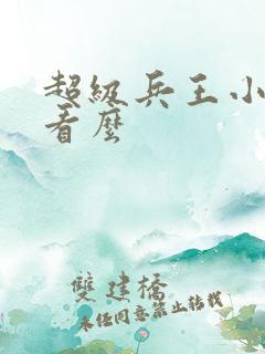 超级兵王小说好看么